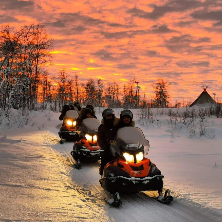 Mattarahkka Northern Light Lodge Kiruna Zewnętrze zdjęcie